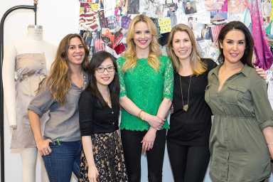 A group pic at the end of our fun photo shoot with Rosie.