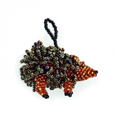 ABC Carpet & Home Beaded Hedgehog Ornament