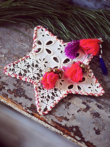 Free People Big Star Ornament