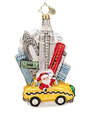 Christopher Radko Big Apple Sights Ornament
