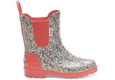 PinkRubberDitsyYouthRainBoot-10004750-S