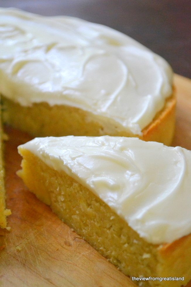 Flourless Whole Meyer Lemon Cake