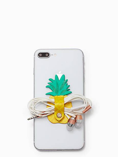 Kate Spade New York Pineapple Cord Keeper Sticker