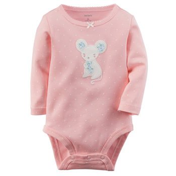 Polka Dot Applique Bodysuit