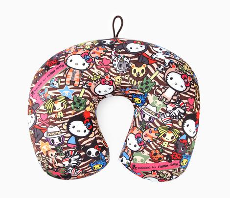 Tokidoki x Hello Kitty Travel Pillow: Safari