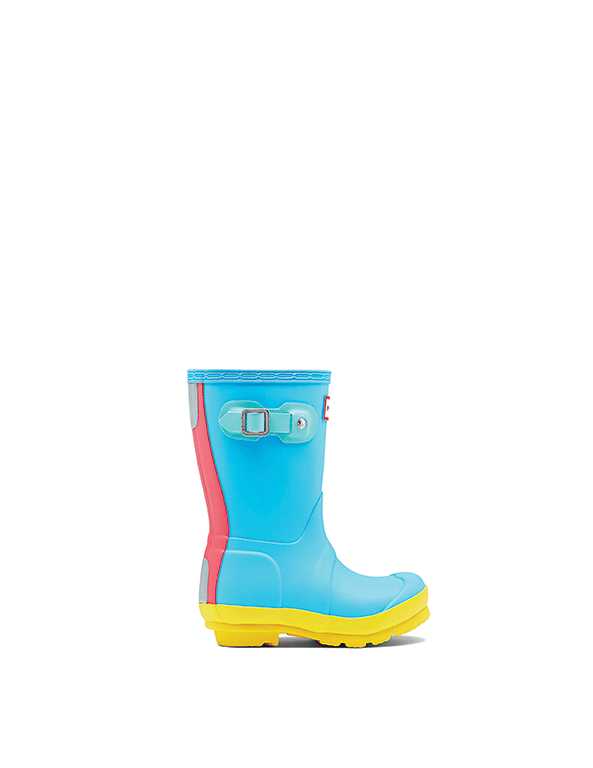 Hunter’s Original Kids’ Contrast Sole Rainboots