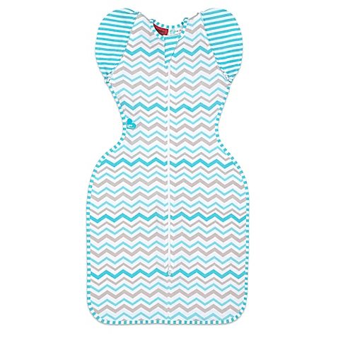 Love to Dream Love to Swaddle UP 50/50 Transitional Swaddle in Blue/Grey from BuyBuy Baby