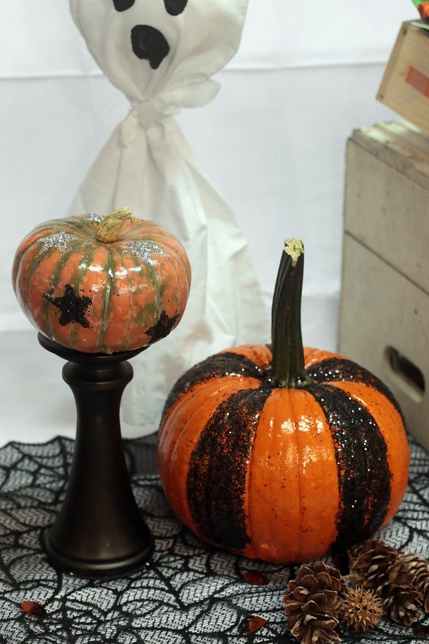 Glitter Pumpkins