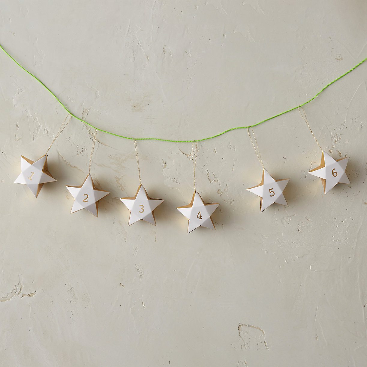 Terrain Paper Star Advent Calendar