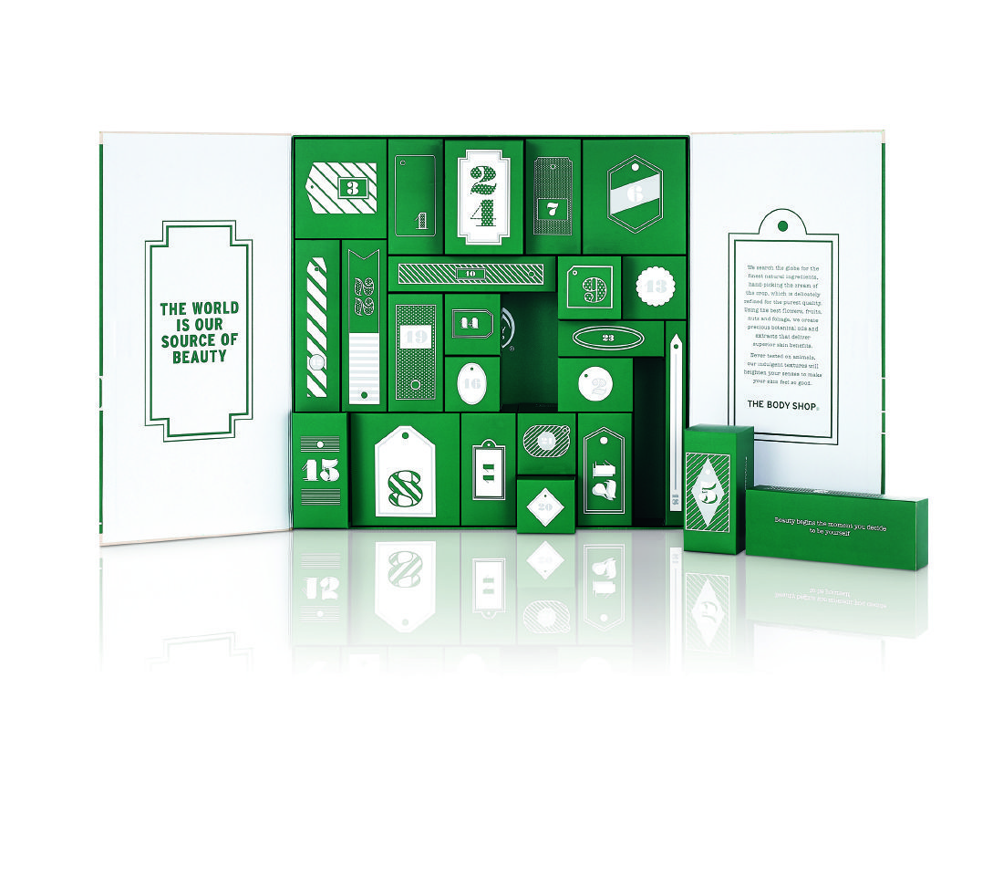 The Body Shop 24 Happy Days Advent Calendar