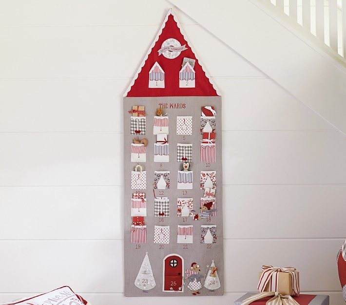 Pottery Barn Kids Gray House Advent Calendar