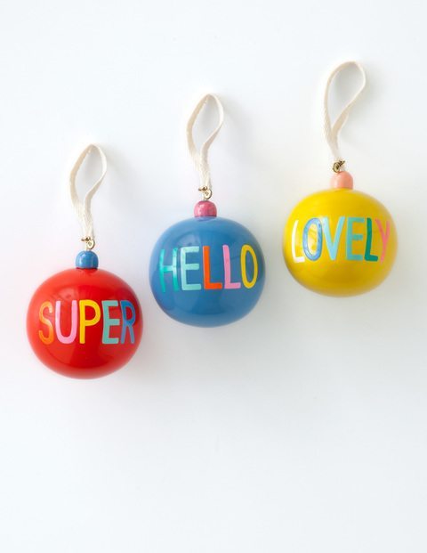 Boden Slogan Ornament