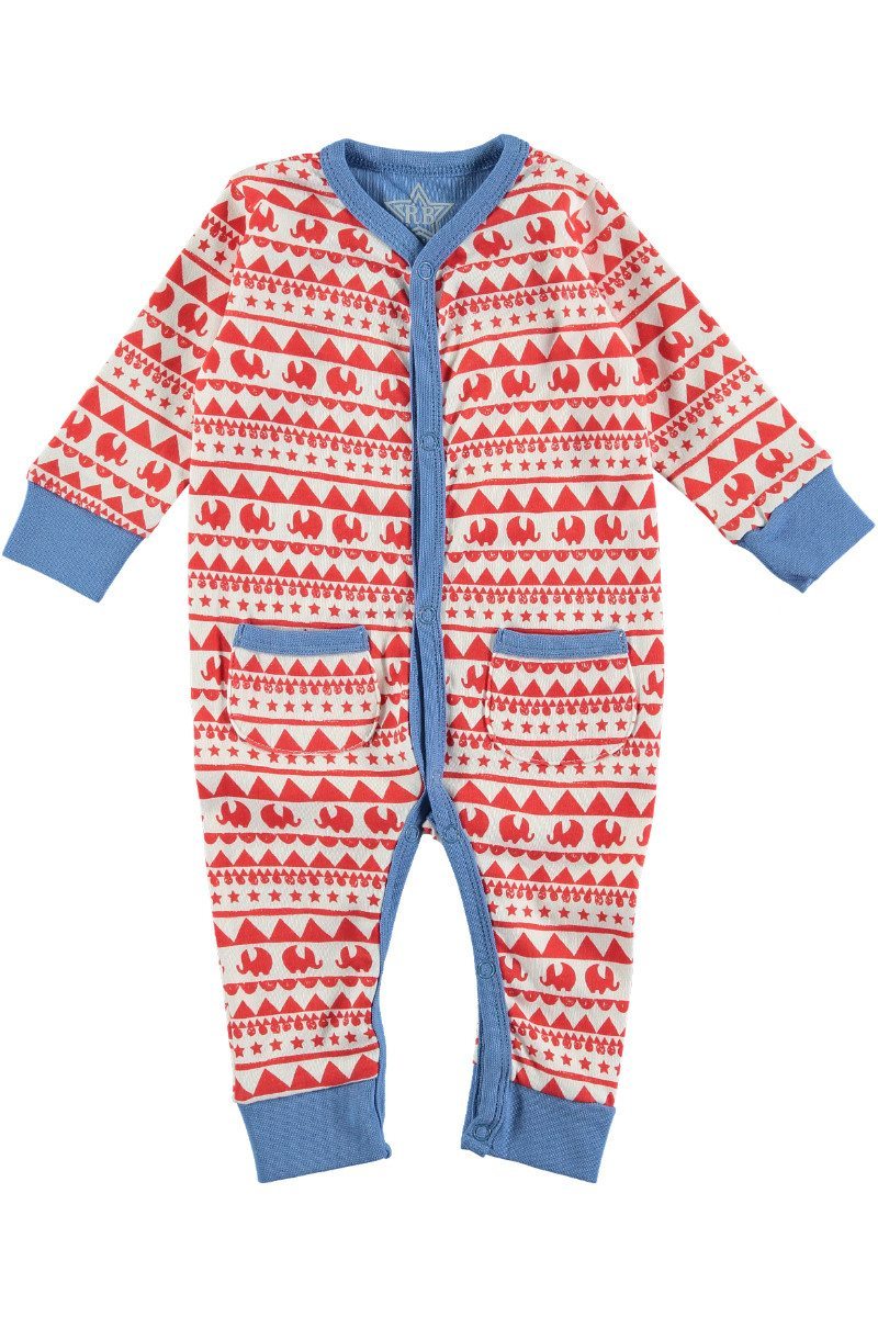 Rockin' Baby PLAYIN’ Circus Print Romper