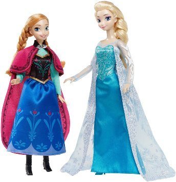 Disney Signature Collection Frozen Anna and Elsa Doll 2-Pack