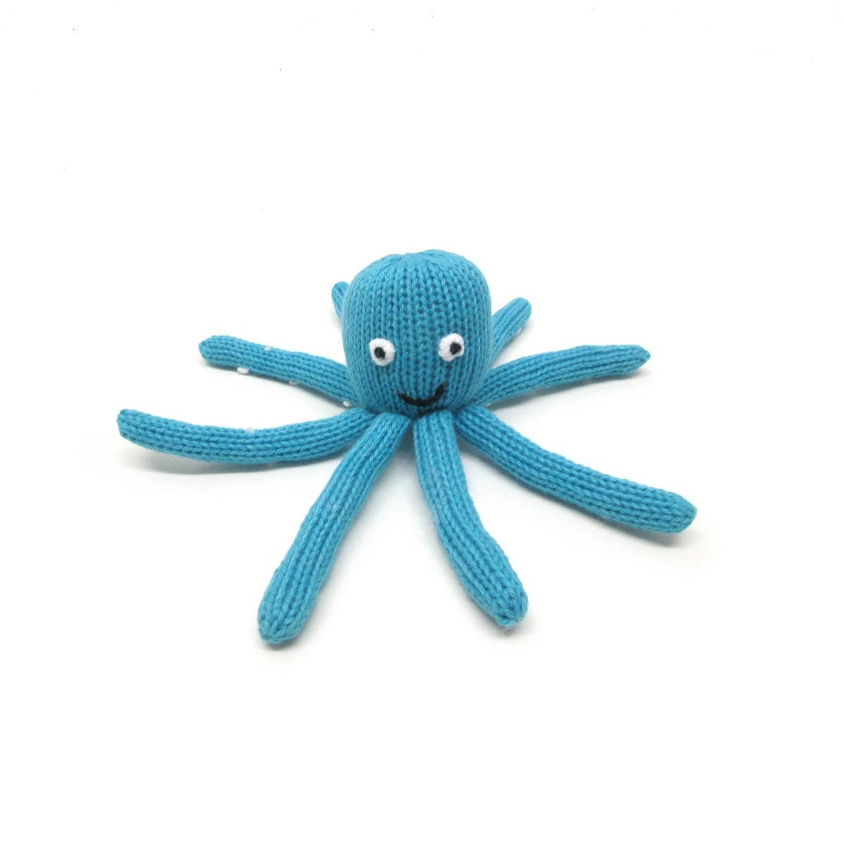 Organic Octopus Rattle Baby Toy by Estella NYC