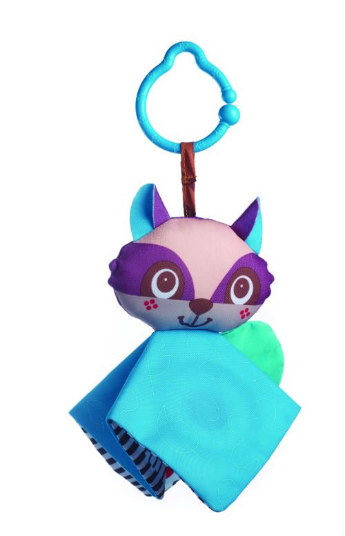 Crinkly Raccoon Travel Toy by Tiny Love