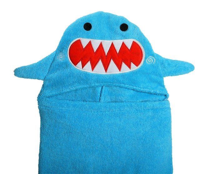 Zoocchini Sherman the Shark Hooded Towel