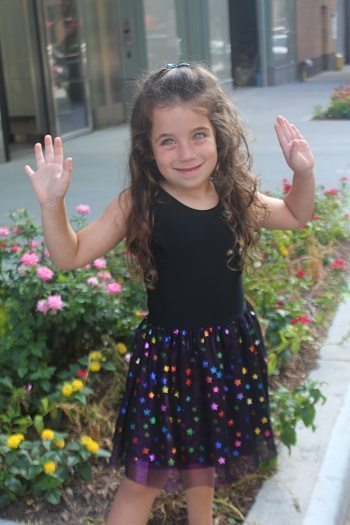 Terez Rainbow Star Princess Dress