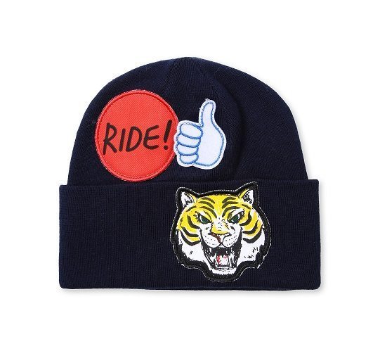 Stella McCartney Kids Blue Alf Badges Hat