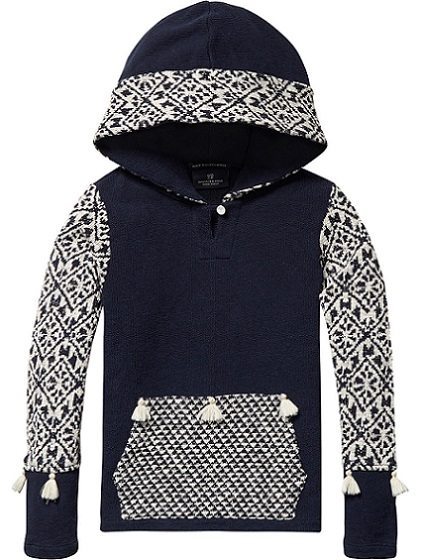 Scotch Shrunk Jacquard Hoodie