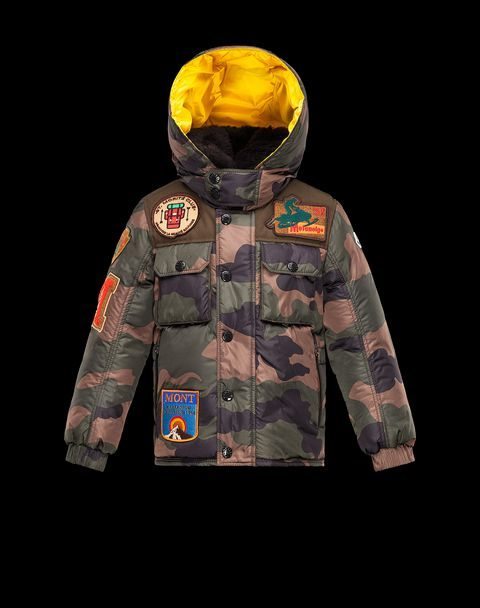 Moncler Enfant Darwin Jacket in Military Green