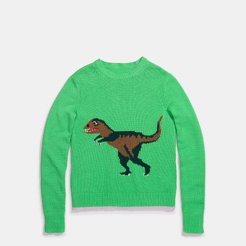 Coach Rexy Intarsia Sweater
