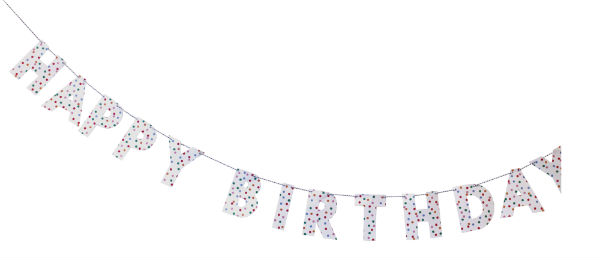 Toot Sweet Birthday Garland