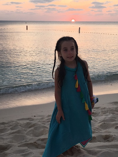 Stunning dress for sunset and dinner by Masala Baby