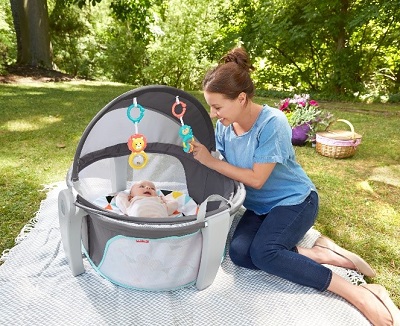 On The Go Category: Fisher-Price On-the-Go Baby Dome