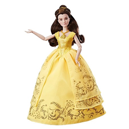 Disney Beauty And The Beast Enchanting Ball Gown Belle Doll and Castle Friends Collection Small Doll Set