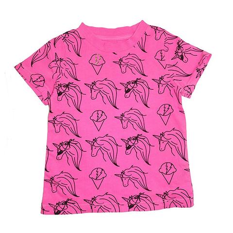 Ice Cream Castles Unicorn Print Tee