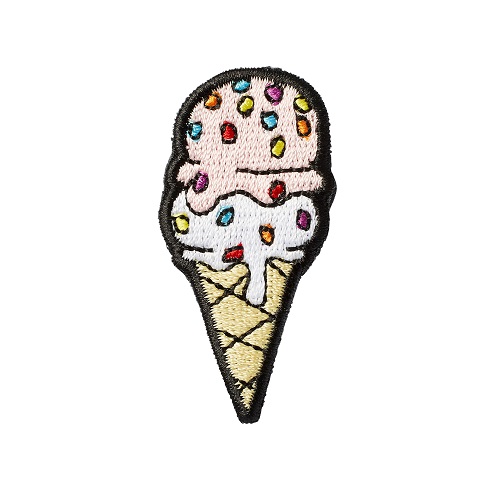 Ice Cream Scoop Sticker Patch
