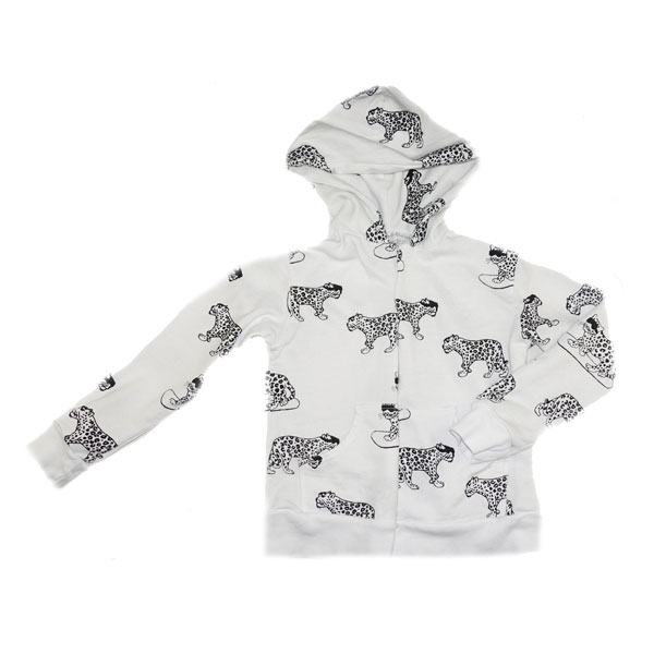 Ice Cream Castles Snow Leopard Hoodie