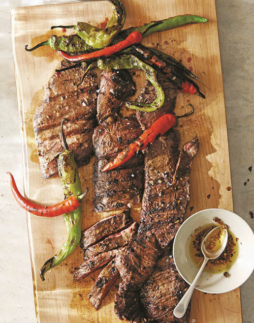 Skirt Steak with Brown Sugar-Spice Rub