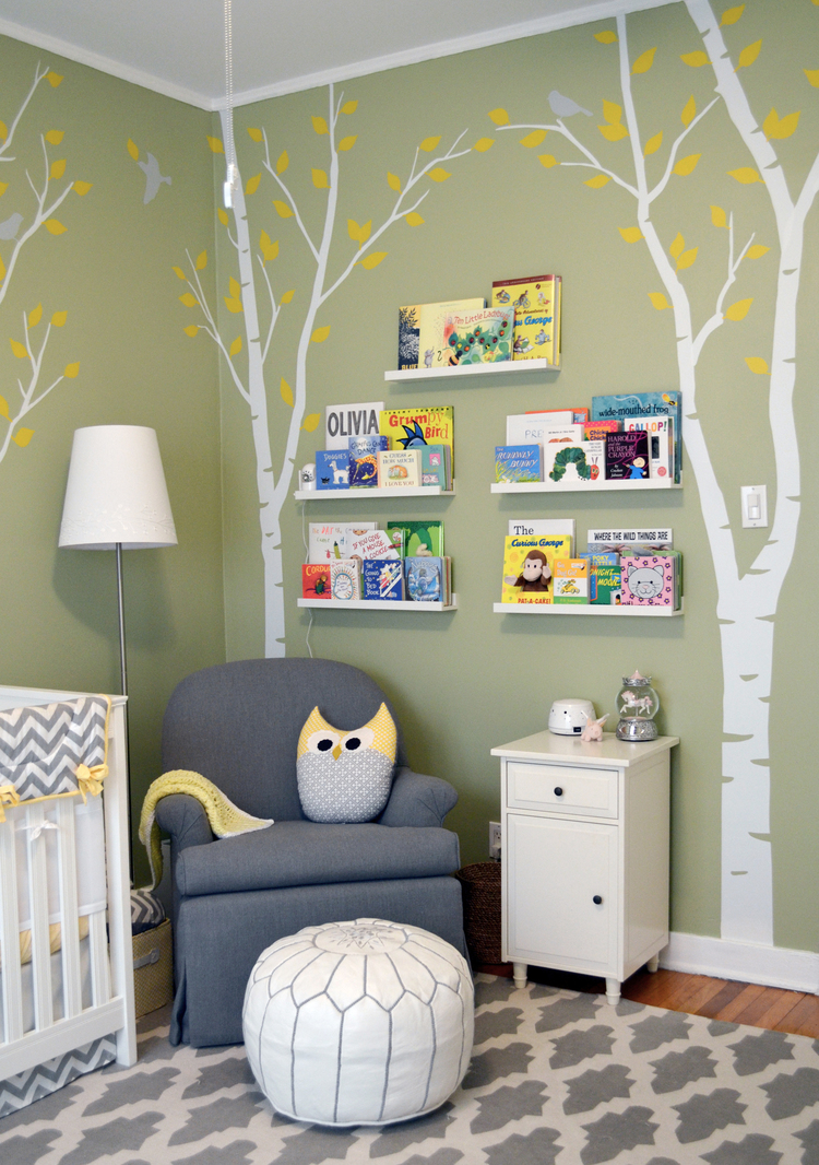 Gender-Neutral Woodland Nursery