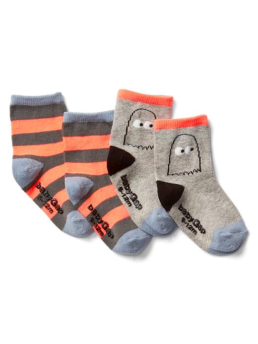 Baby GAP Halloween ghost socks (2-pack)