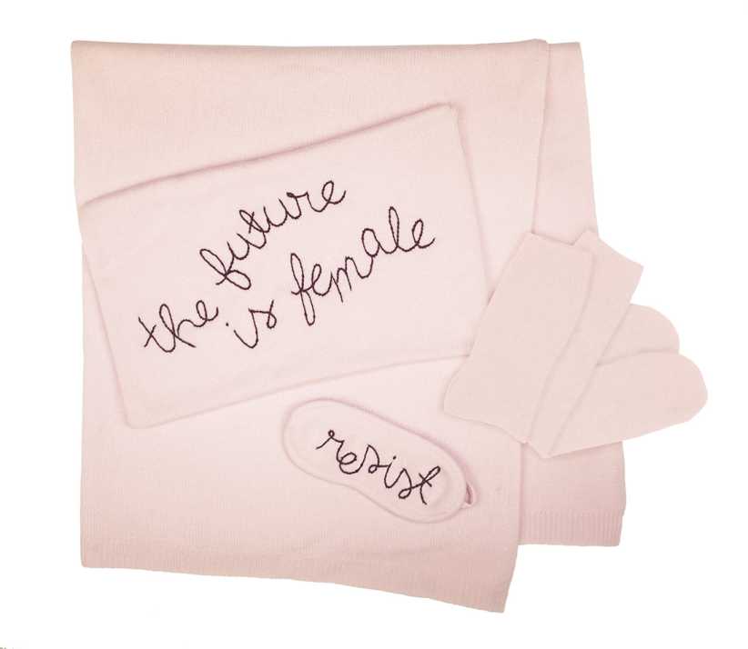 Lingua Franca Cashmere Travel Set