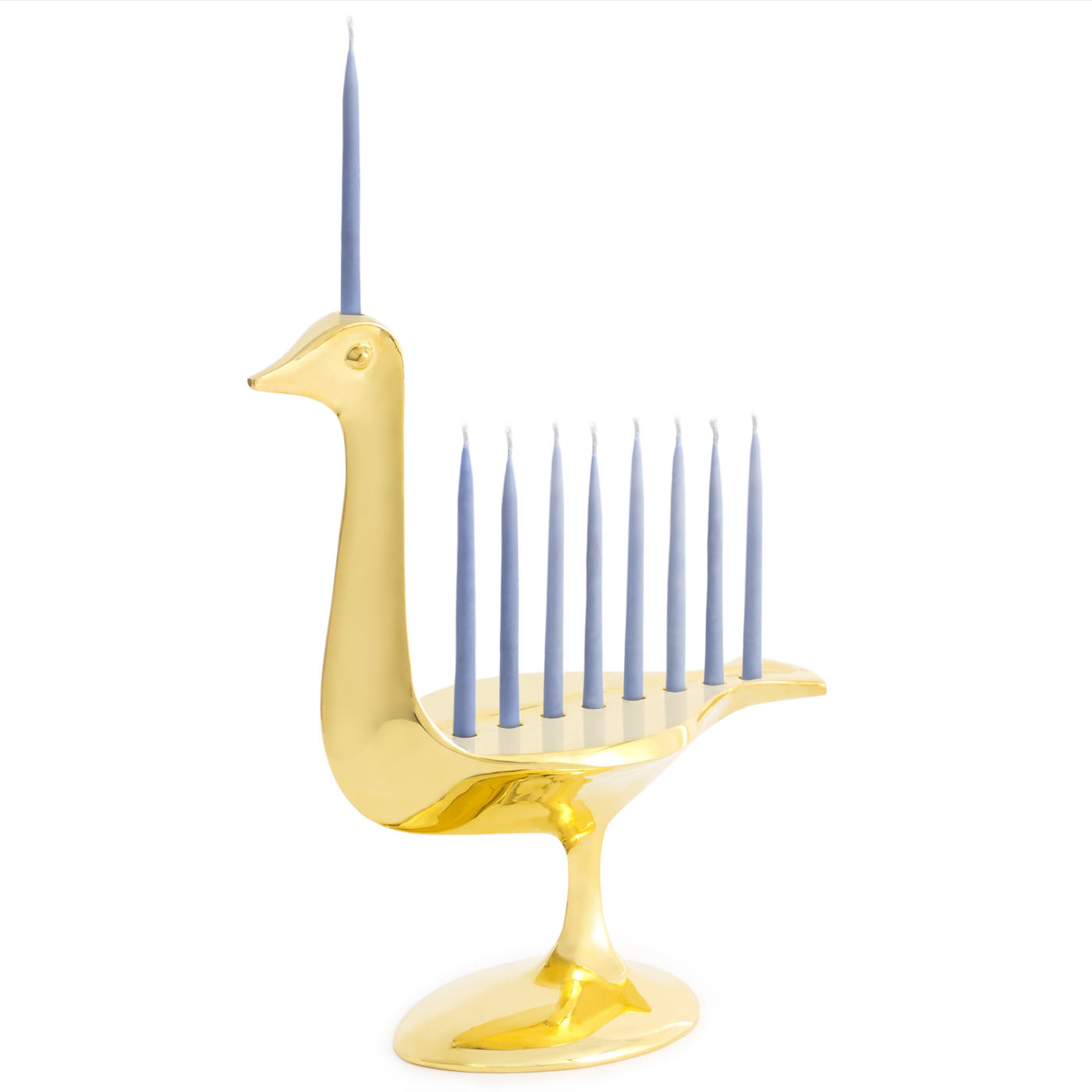 Jonathan Adler Brass Bird Menorah