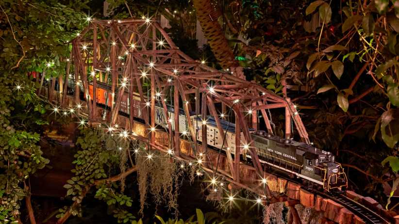 New York Botanical Garden Holiday Train Show