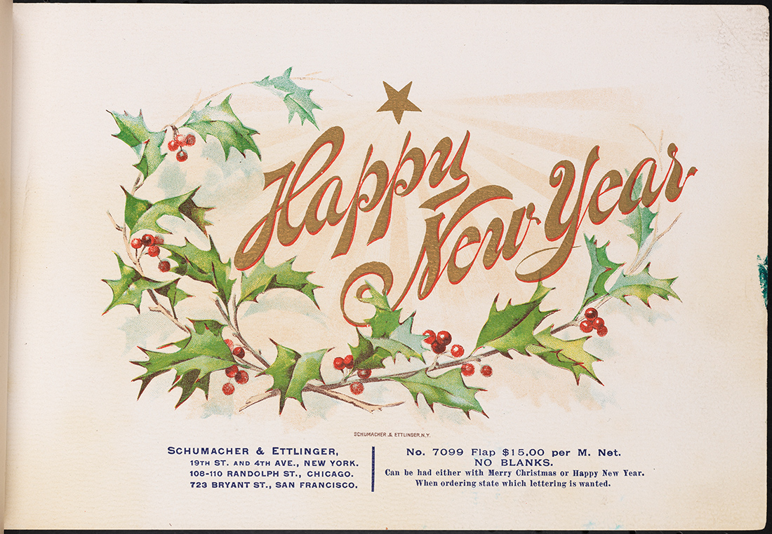 New Year Calendar Making at Museum of the City of New York