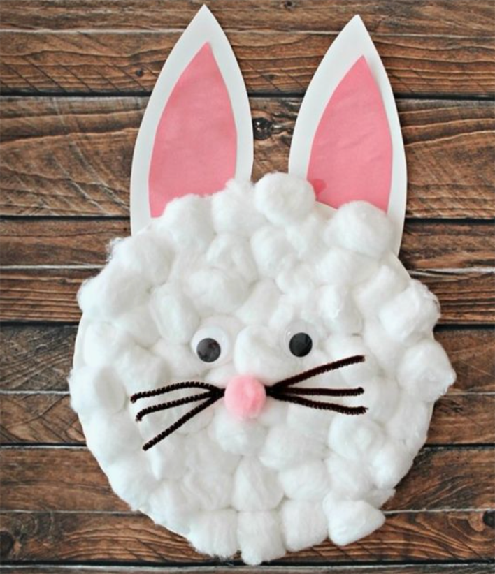 Paper Plate Bunny