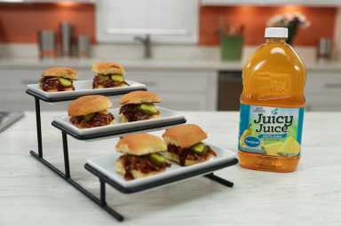 sliders on plates