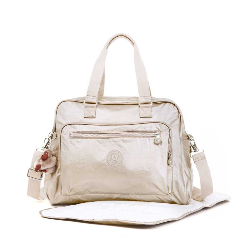 Kipling Alanna Metallic Diaper Bag