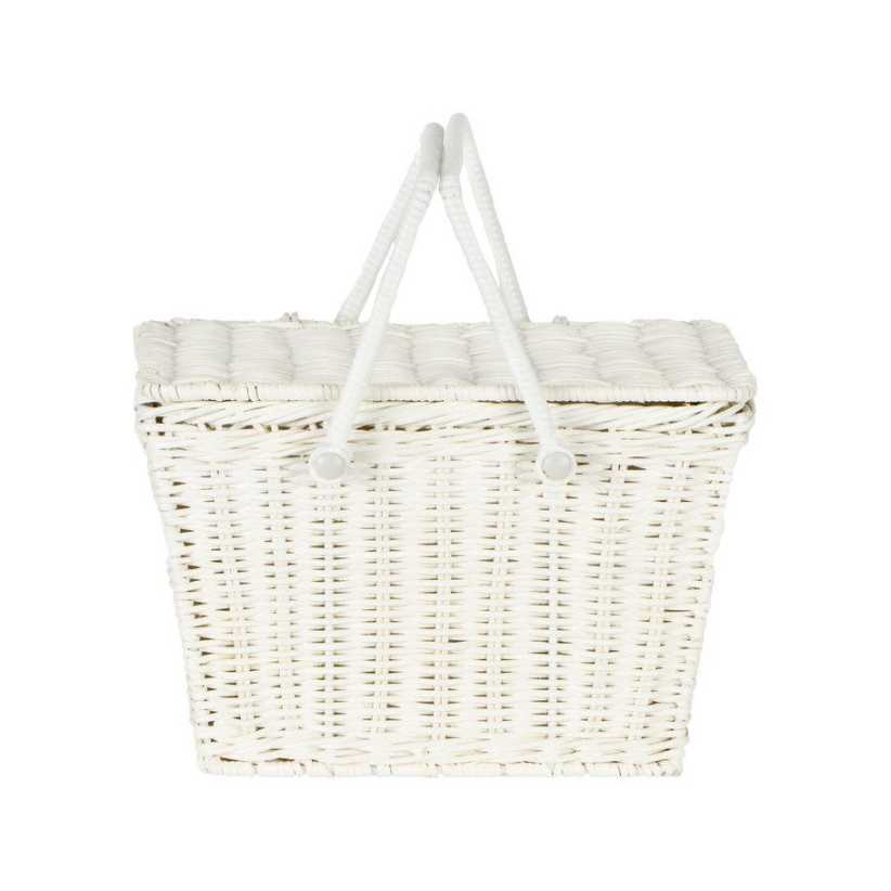 Olli Ella Piki Basket, White