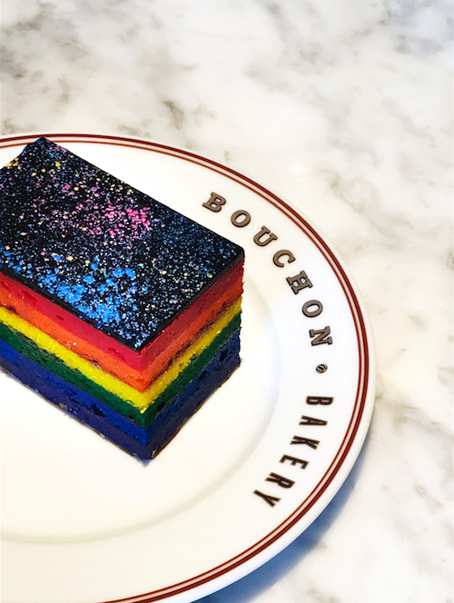 A Color Explosion At Columbus Circle