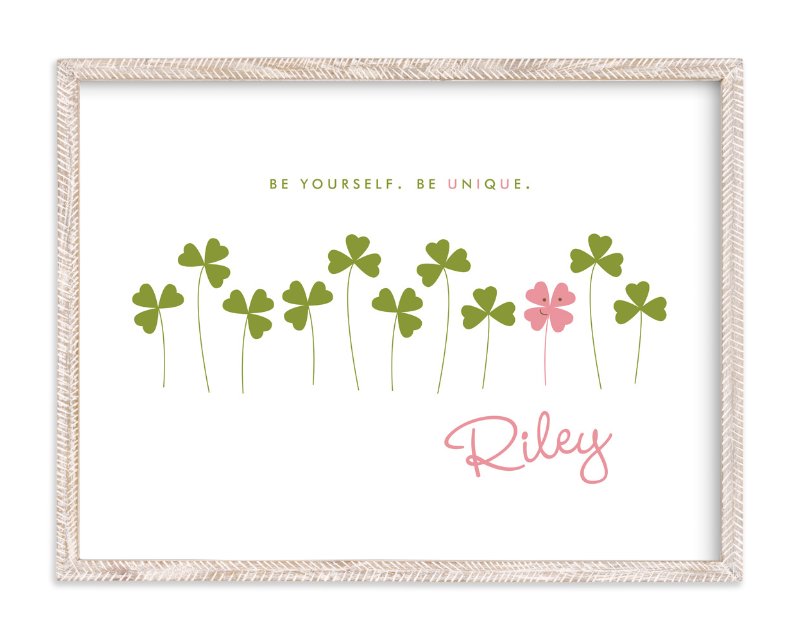 Oscar & Emma Little Clover Children's Custom Art