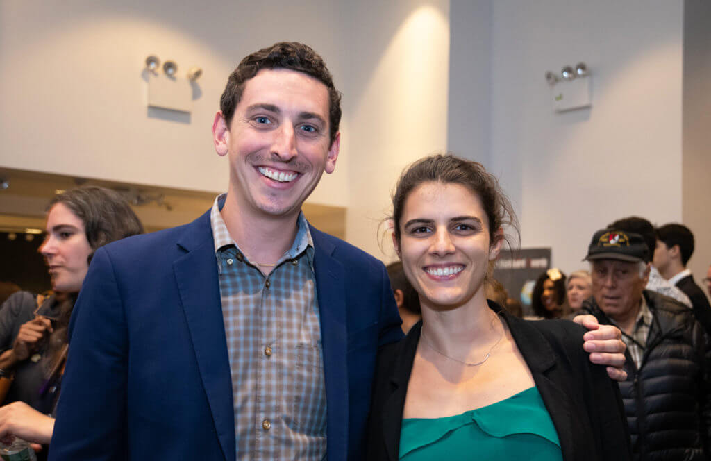 Erik Bliss and Charlotte Sauvagnat