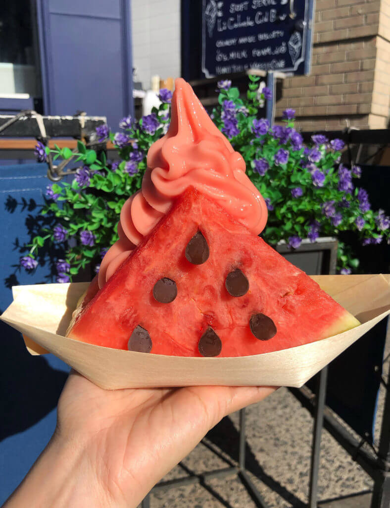 watermelon ice cream