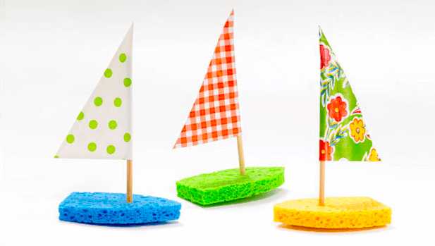 Sponge Sailboats