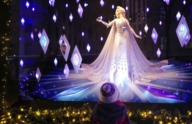 Holiday windows in New York